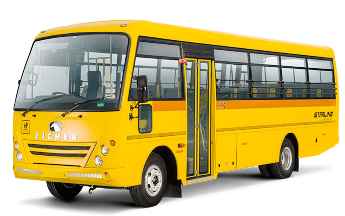 Eicher 1090 L Bus Chassis Image 1